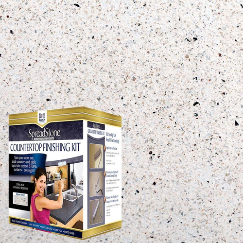 DAICH SpreadStone Countertop Refinishing Kit 1-Qt Semi-Gloss Natural White - Picture 11 of 12
