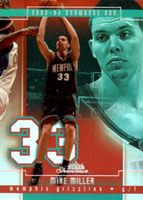 2003-04 Fleer Showcase #63 Mike Miller Memphis Grizzlies