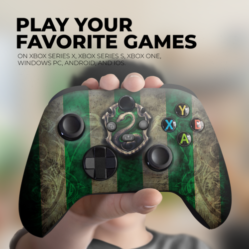 Harry Potter House Crest Slytherin: Xbox Series X Controls by DreamController - Picture 1 of 3