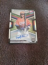 2023 Panini EEE Alexander Cuello DPL Auto Baseball Card #173