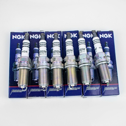 6Pcs LFR6AIX-11 IRIDIUM IX Resistor Spark Plug NGK For Lexus Mercedes-Benz 6619 - Picture 3 of 8