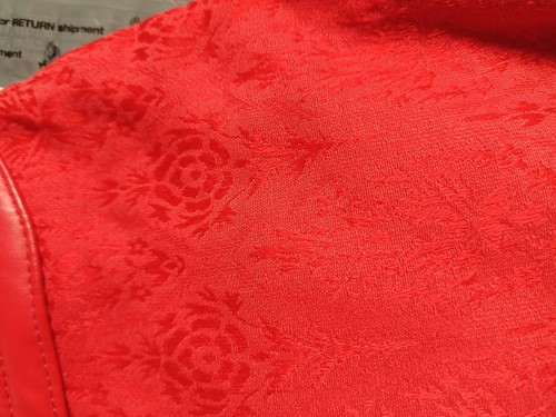 MITZI Brokat Clutch/Schultertasche - Rot - Bild 8 von 8