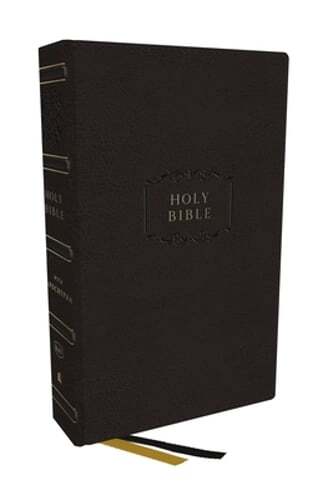 KJV Holy Bible with Apocrypha and 73,000 Center-Column Cross References, Black - Picture 1 of 1