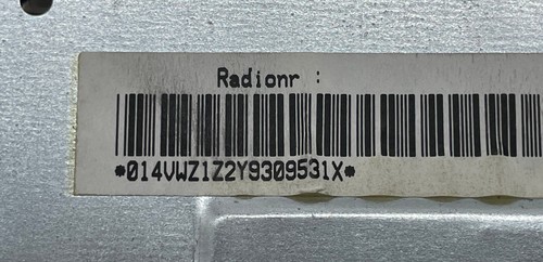 AUTORADIO BLAUPKUNT BETA VOLSWAGEN FONCTIONNEL TESTE OK - Imagen 6 de 6