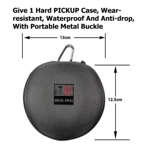 Steel Drum Pickup, Contact Magnetic Pickup for Handpan with Carry Bag - Picture 3 of 8