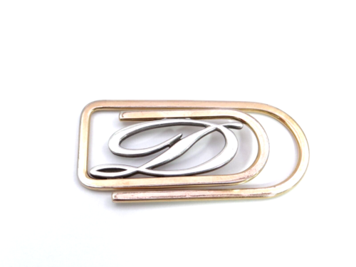 S.T. Dupont Paris Geldscheinklammer Clip Money Bicolor Silber 925 Vintage - Bild 12 von 12
