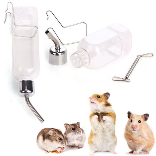 Pet Rabbit Bottle Feeder Drinking Bowl Guinea Pig Hamster Water Fountain - Picture 12 of 12