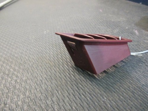 1987 Mitsubishi Starion ESi-R Right Passenger Side Upper Dash Vent (Maroon) - Picture 6 of 11