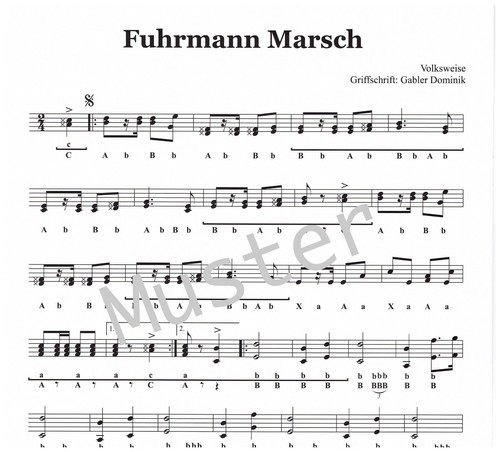 Griffschriftheft Mit der Steirischen Harmonika durch den Bayerischen Wald - Picture 2 of 4