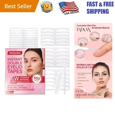 Breathable 650Pcs Eyelid Lifter Strips for Hooded and Uneven Eyes - Invisible