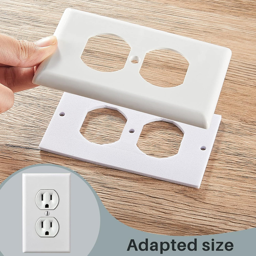 50 Pack Outlet Wall Plate Insulation Gasket Weatherproof Wall Gasket Replacement - Picture 5 of 12