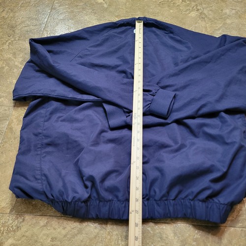 Footjoy Golf Jacket Mens XL Blue 1/4 Snap Long Sleeve Pullover Outdoor  - Picture 11 of 12