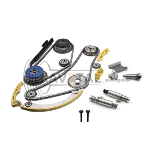 2.4L Engine Overhaul Rebuild Kit w/ Rods & Timing Chain VVT For Chevy Buick GMC - Picture 6 of 22