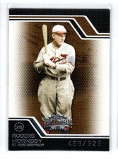 2008 Topps Triple Threads Sepia #70 Rogers Hornsby /525