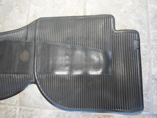 NOS 1965 1966 FORD GALAXIE 500 7-LITRE BLACK FULL REAR FLOOR MAT C5AZ-6313106 - Picture 6 of 8