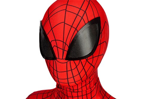 Ultimate Spiderman Jumpsuit Cosplay Spider-man Costume Zentai Halloween Adult US - Picture 12 of 17