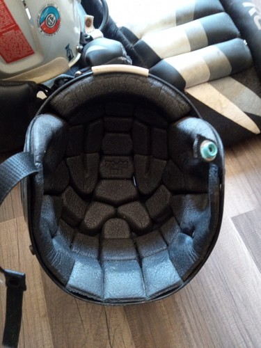 Starters Lot Youth NHL Reebok Goalie Pads 24" Slide With 2 Helmets ~ Trl4#321 - Picture 12 of 20