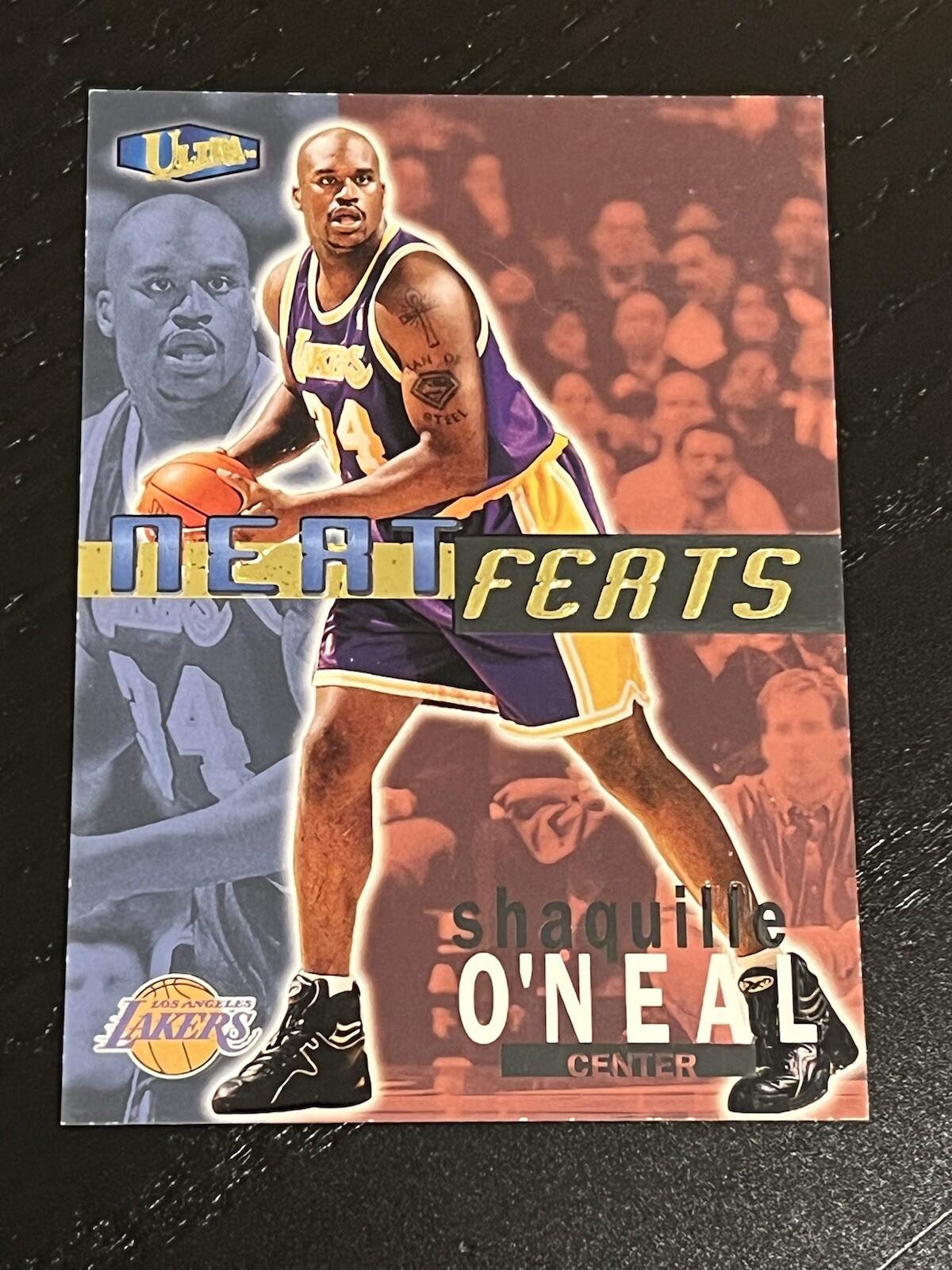 1997-98 1997 FLEER ULTRA NEAT FEATS SHAQUILLE O’NEAL #4 ✅OutMyListings