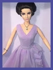 Vintage Barbie White Diamonds Elizabeth Taylor Hollywood Doll #28076 NIB 2000