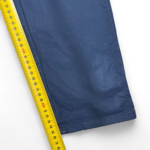 Zara Man Mens Chino Trousers Office Work Pants Blue Size US 30 EU 38 AU 30 - Picture 10 of 13