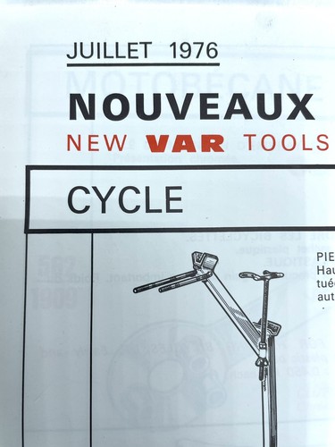 VAR Tool Catalog July 1976 Vintage Cycling And Motorcycle - Picture 2 of 6