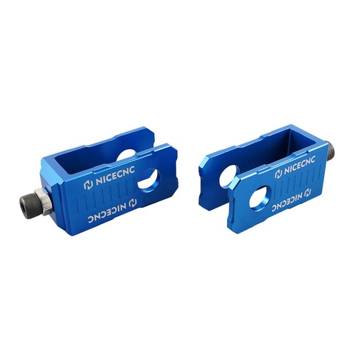 Rear Chain Adjuster Axle Blocks For Yamaha YZ80 1993-2001 YZ85 2002-2018 - Picture 8 of 11