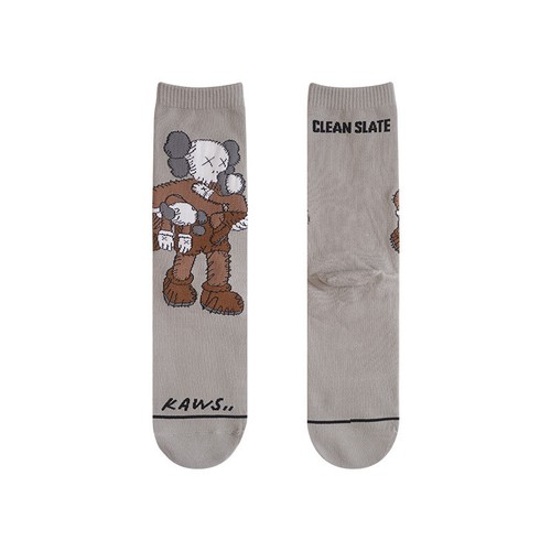 3 Paar Unisex Crew Socken Kaw* Sesam Cartoon Straße Komfort Freizeit Socken - Bild 11 von 14