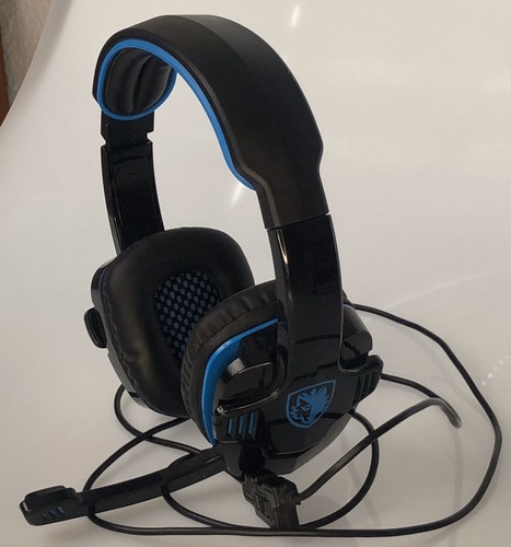 Sades SA-708GT Stereo Gaming Headphones Headset Headband with MIC for PC Laptop
