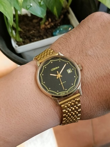 AUTHENTIC SLAVA RUSSIAN WINDING GOLDEN MEN'S MINT 21 JEWELS 643 VINTAGE WATCH - Picture 14 of 24