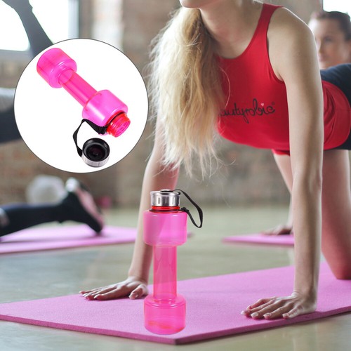 Camping Water Bottle Fitness Water Drinking Cup Gym Exercise Barbell - 第 8/12 張圖片