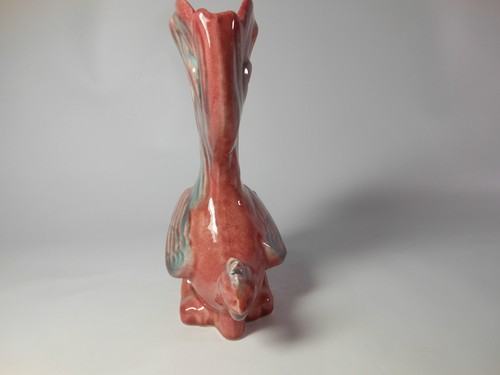 1950's Pottery Vase Rooster American Art Pottery - Picture 5 of 6