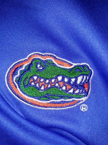 Florida Gators rivalry threads 91 Polo Golf Shirt BLue Orange Medium 38/40 (A1) - Picture 2 of 12