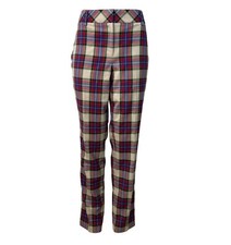 Lands End Womens Multicolor Plaid Pants Size 12 - New
