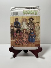Vintage Simplicity Sewing pattern design your own doll and clothes 7668