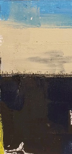 No.622 Original Abstract Modern Minimal Contemporary Painting By K.A.Davis - Picture 11 of 12