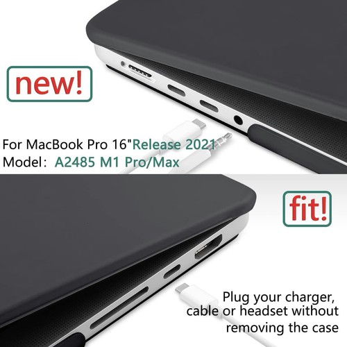 3-IN-1 SET FOR MacBook Air 13.6 Inch A2681 M2 Chip Hard Shell Case Cover 2022 AU - Picture 10 of 12