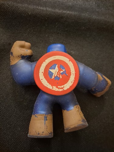 HEROES OF GOO ZIT ZU CAPTAIN AMERICA TOY FIGURE! e9153UXX - Picture 2 of 4