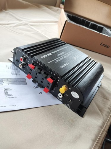 Lepy LP-269S Hi-Fi Bluetooth Multimedia 45W RMS Digital Stereo Amplifier Player - Picture 7 of 9