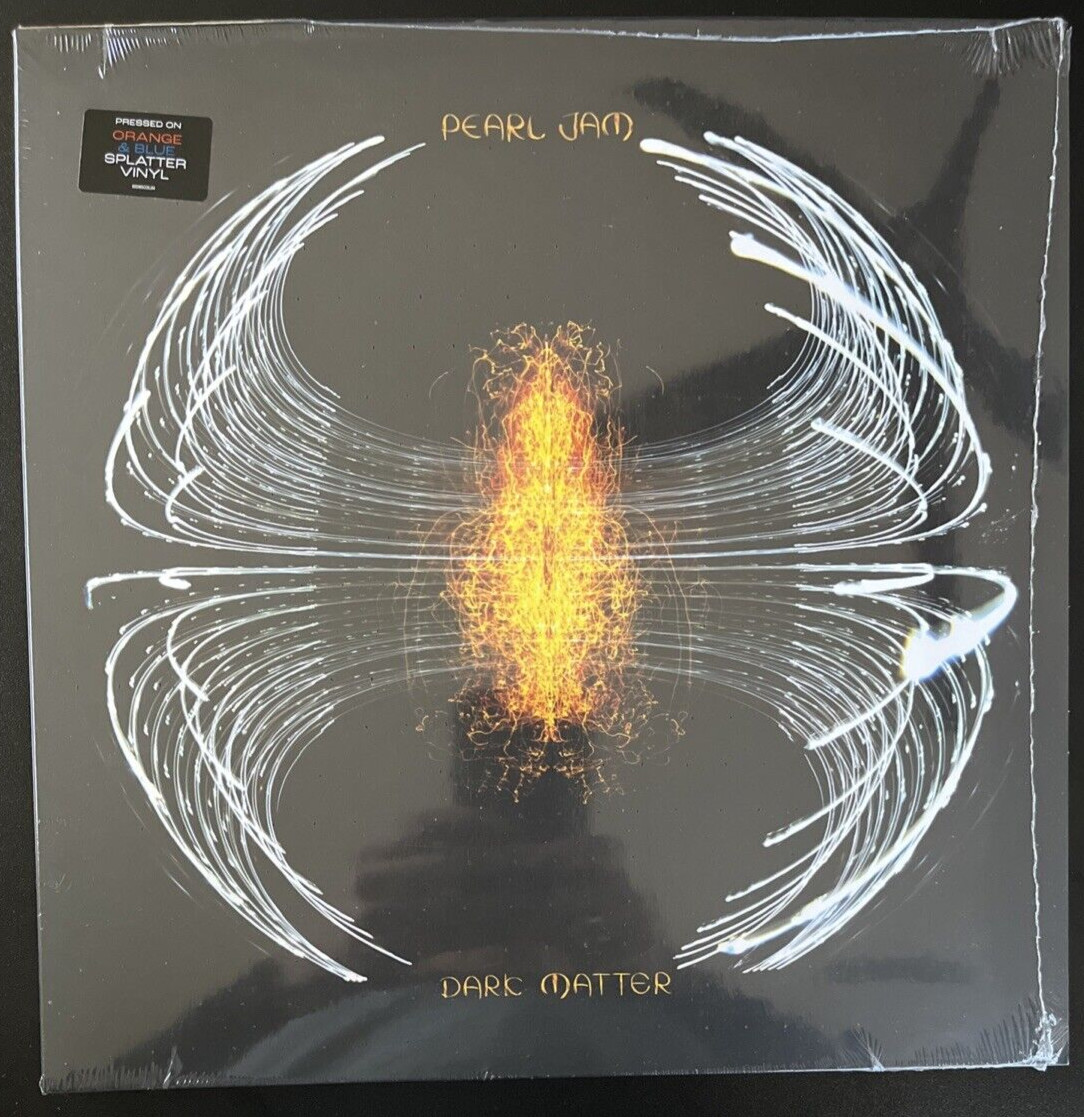 ПЕРЛ ДЖЕМ ТЕМНОЙ МАТЕРИИ, ОРАНЖЕВЫЙ И СИНИЙ БРЫЗГИ ВИНИЛЕ НЬЮ-ЙОРК ОБЩЕСТВА ЗАПЕЧАТАННЫЙ МОНЕТНЫЙ ДВОР