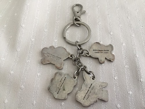 Pokemon/Nintendo 2016 Keychain w/ Metal Charms  - Picture 4 of 8
