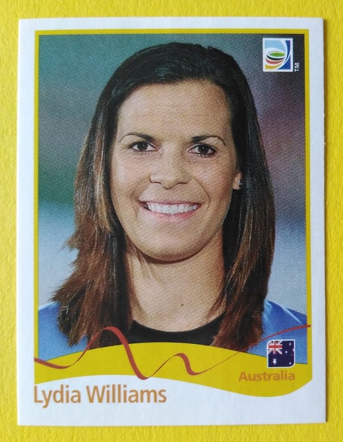 Panini Sticker 276 Lydia Williams Australia FIFA Women's World Cup 2011 Germany Panini Sticker 276 Lydia Williams Australia FIFA Women's World Cup 2011 Germany