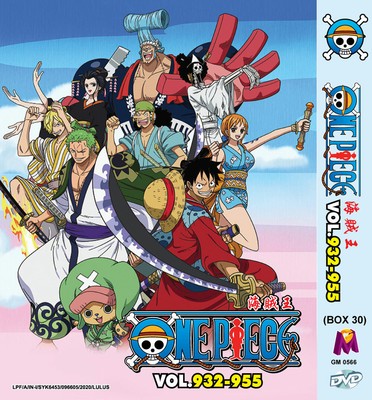 Dvd Anime One Piece 海贼王 Vol 932 955 Box 30 Region All English Subtitle Ebay