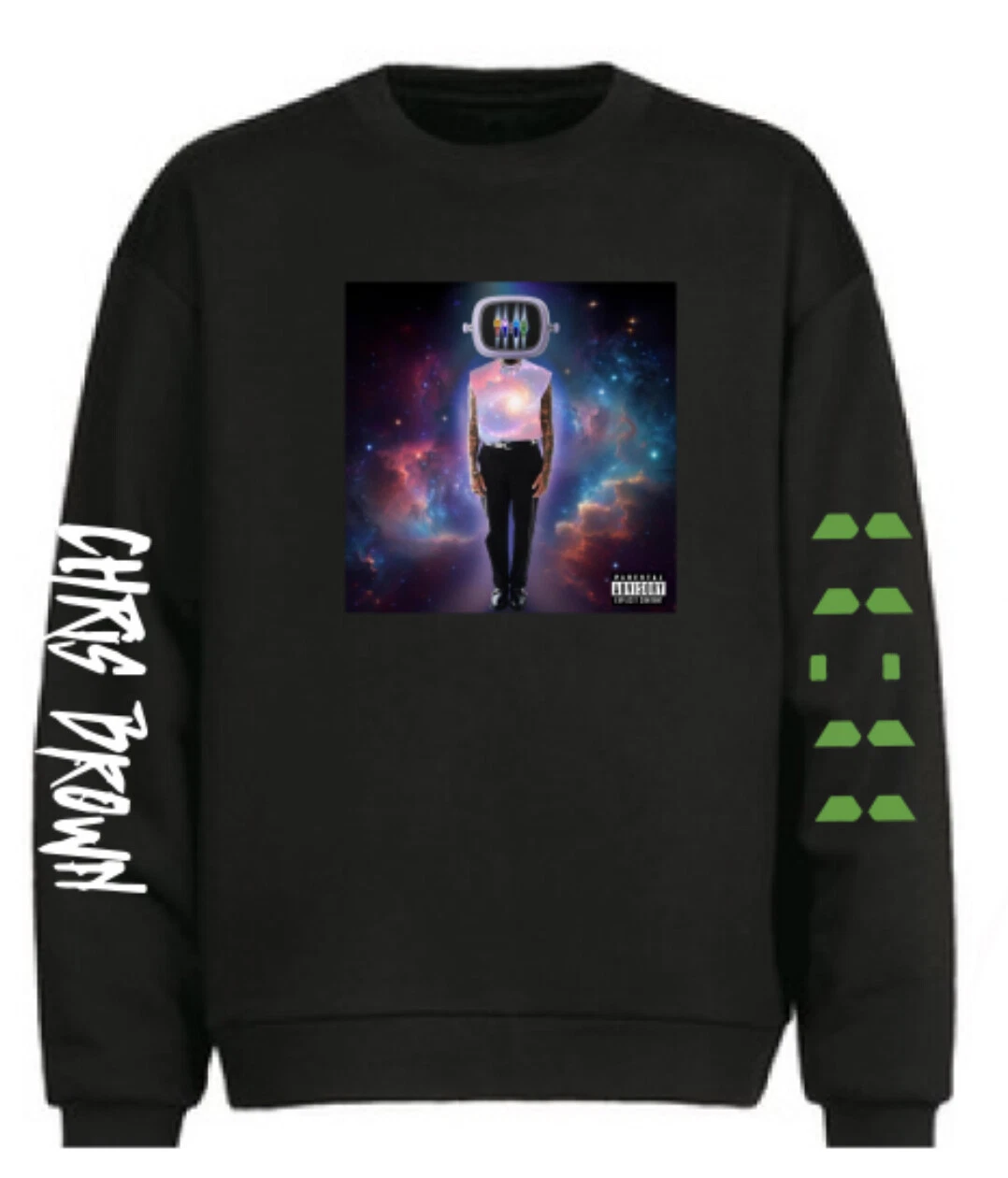 Chris Brown 11:11 Cover  Merch Hoodie