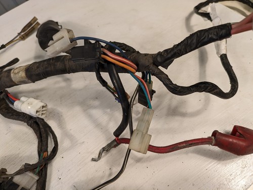1996 Suzuki Katana 600 GSX600F GSX600 Main Body Wiring Wire Harness Loom - Picture 17 of 18