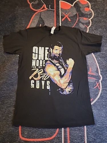 WWF RAZOR RAMON ONE MORE FOR THE BAD GUY BLACK T-SHIRT SIZE MEDIUM - Picture 2 of 9