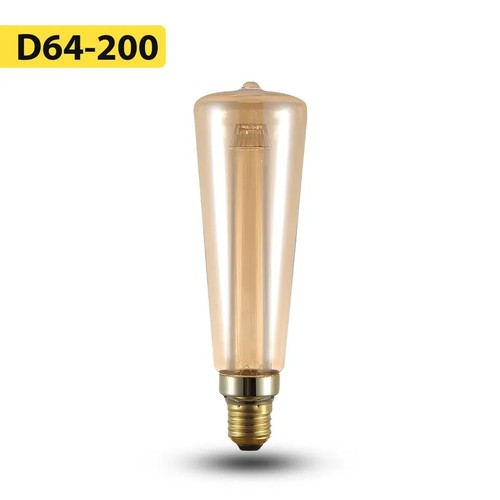 Base Lámpara E27 Decorativa Vintage Bombilla Edison LED Filamento Luz Vidrio Ámbar 3W - Imagen 55 de 124