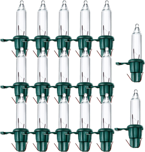 200 Count Replacement Christmas Tree Light Bulbs 2.5V 0.425 Watt Mini Replacemen - Picture 10 of 12