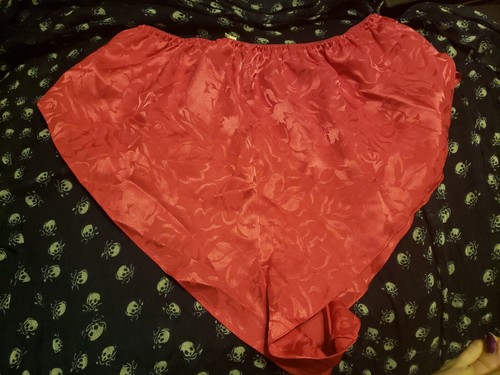 Vintage Pink 1980s Tap Pants Shorts Panties High Leg Sz Small Satiny Shiny - Picture 3 of 4