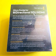 Blackmagic Design 3G-SDI HDMI Video Production Converters Blackmagic Design 3G-SDI HDMI Video Production Converters