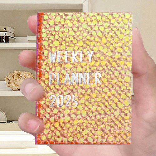 1Pc Portable Weekly Planner 2025 Small A7 Daily Plan Book Pocket Daily Notebook - Picture 9 of 16